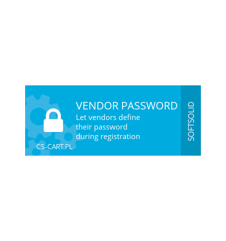 Let vendors define their password during registration