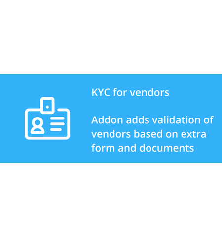 KYC for vendors - data verification