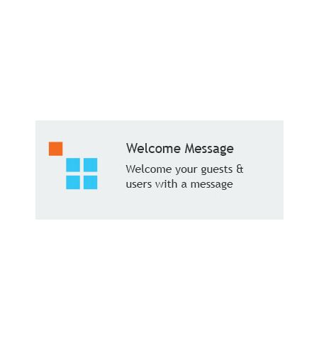 Welcome Message for CS-Cart